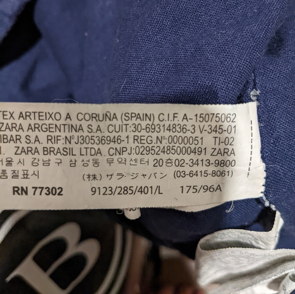 Zara Trafaluc - Denim Dungaree Jumper Pinafore Apron Dress 9123/285/401 | Large - Picture 8 of 16